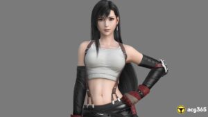 [Nagoonimation] Tifa In The Mako Reactor