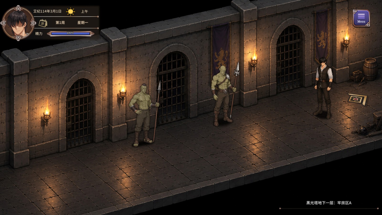 墮落精靈芙蕾雅續作《墮落精靈:黑光塔》Steam亮相 監獄經營瑟瑟SLG開張插图1 2
