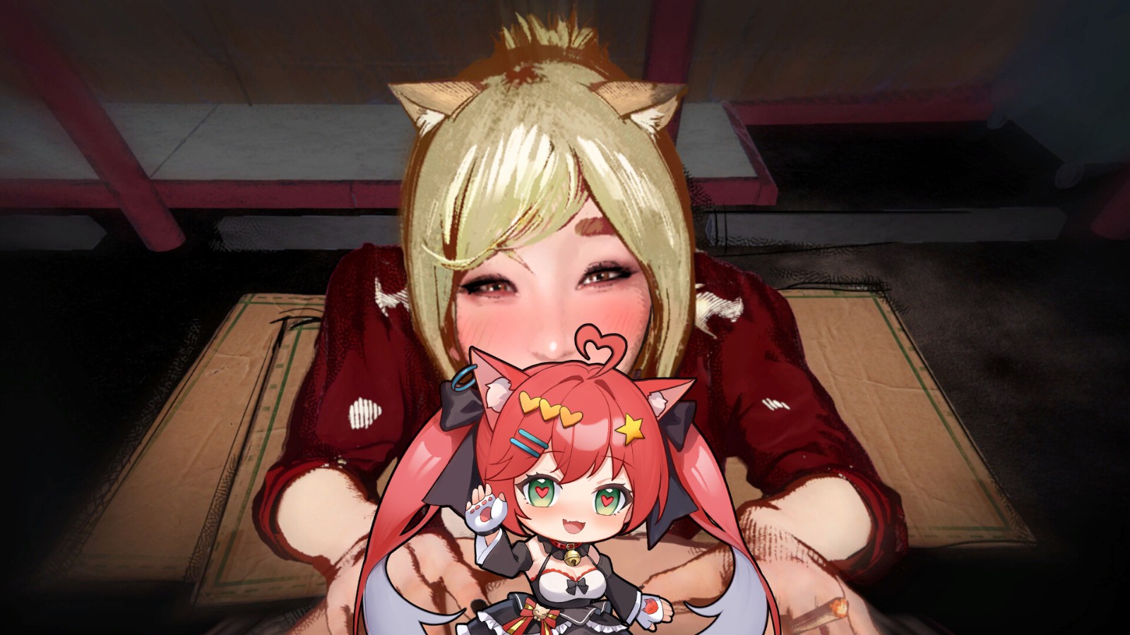 《在超商後門與你修O喵~》Steam商店頁公開 天使店員下班後竟是不良少女插图11 09