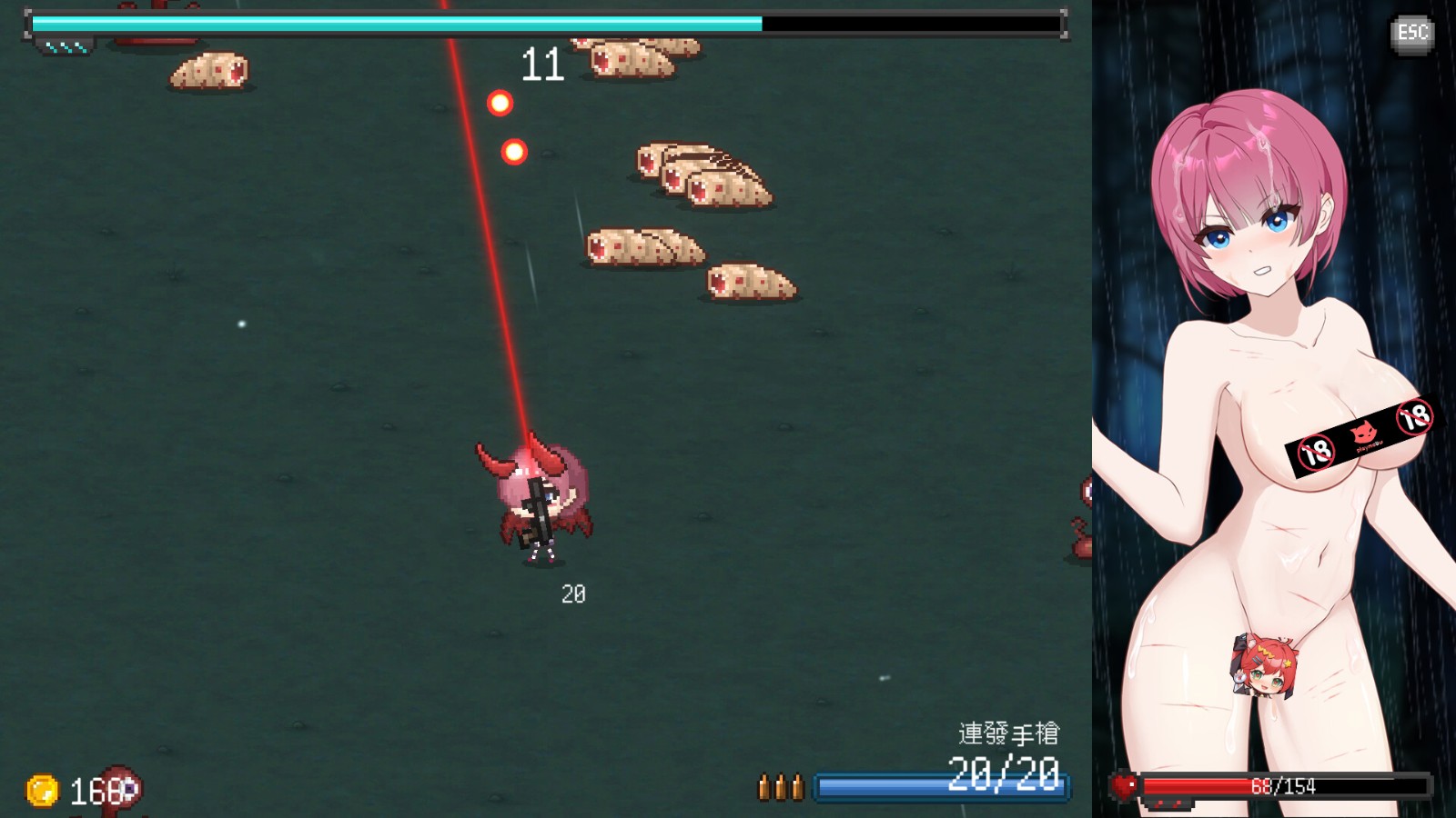 Steam紳士肉鴿射擊《神槍少女倖存者》 不擊敗敵人就等著被撲倒爆衣插图6 10