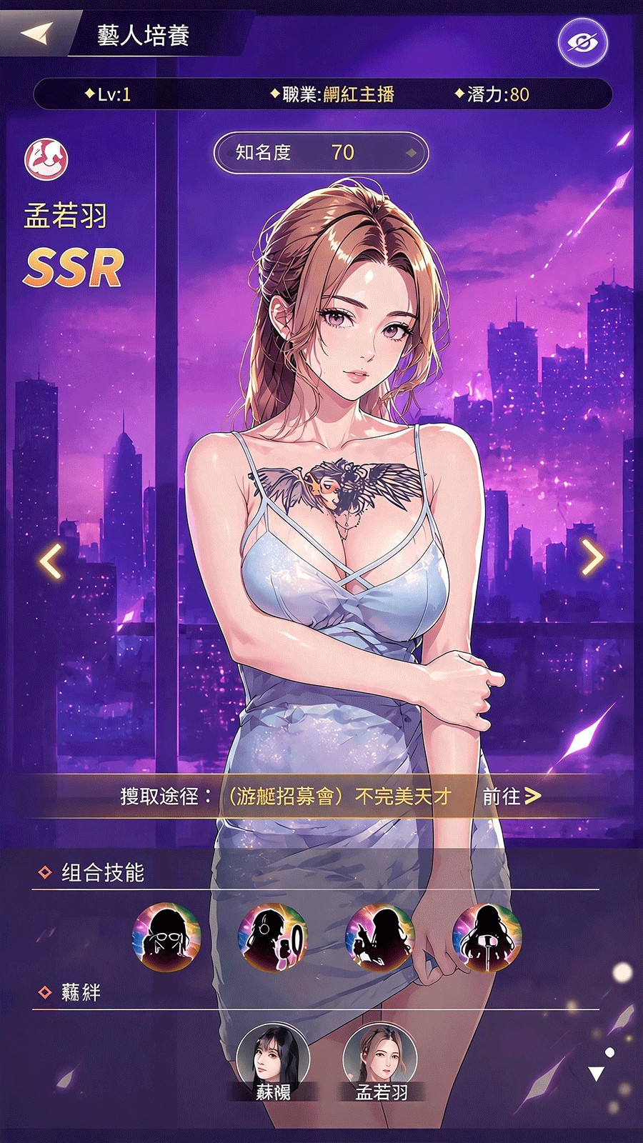 慾女夢工廠_藝人_孟若羽