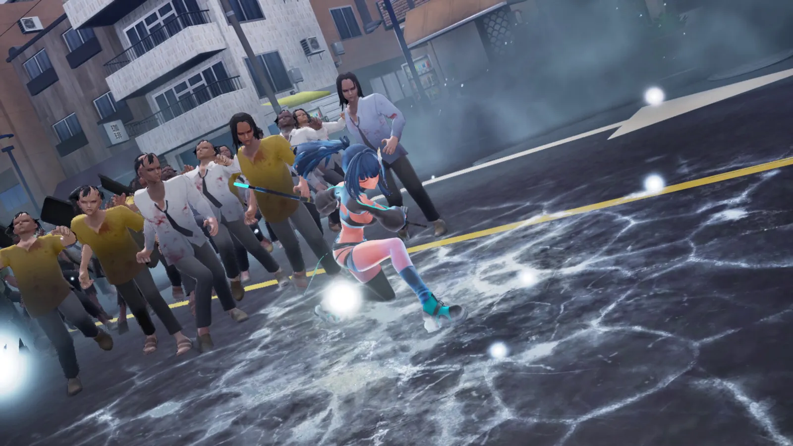 3D 女忍者無雙《極癒忍傳》Steam 開放 Playtest 申請,2027 年發售預定插图1 Salvebringer Ninjas_screenshot