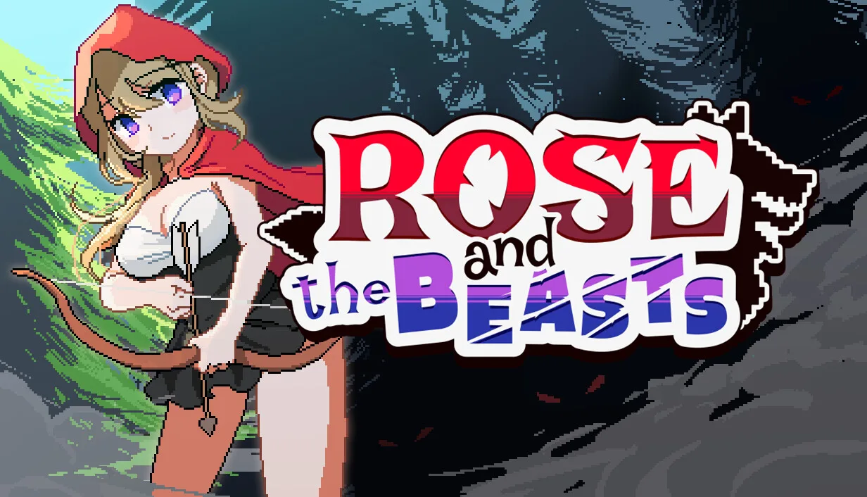 像素黃遊《羅斯與野獸》將登 Steam,森林小紅帽vs異獸生存冒險插图 Rose and the Beasts_capsule