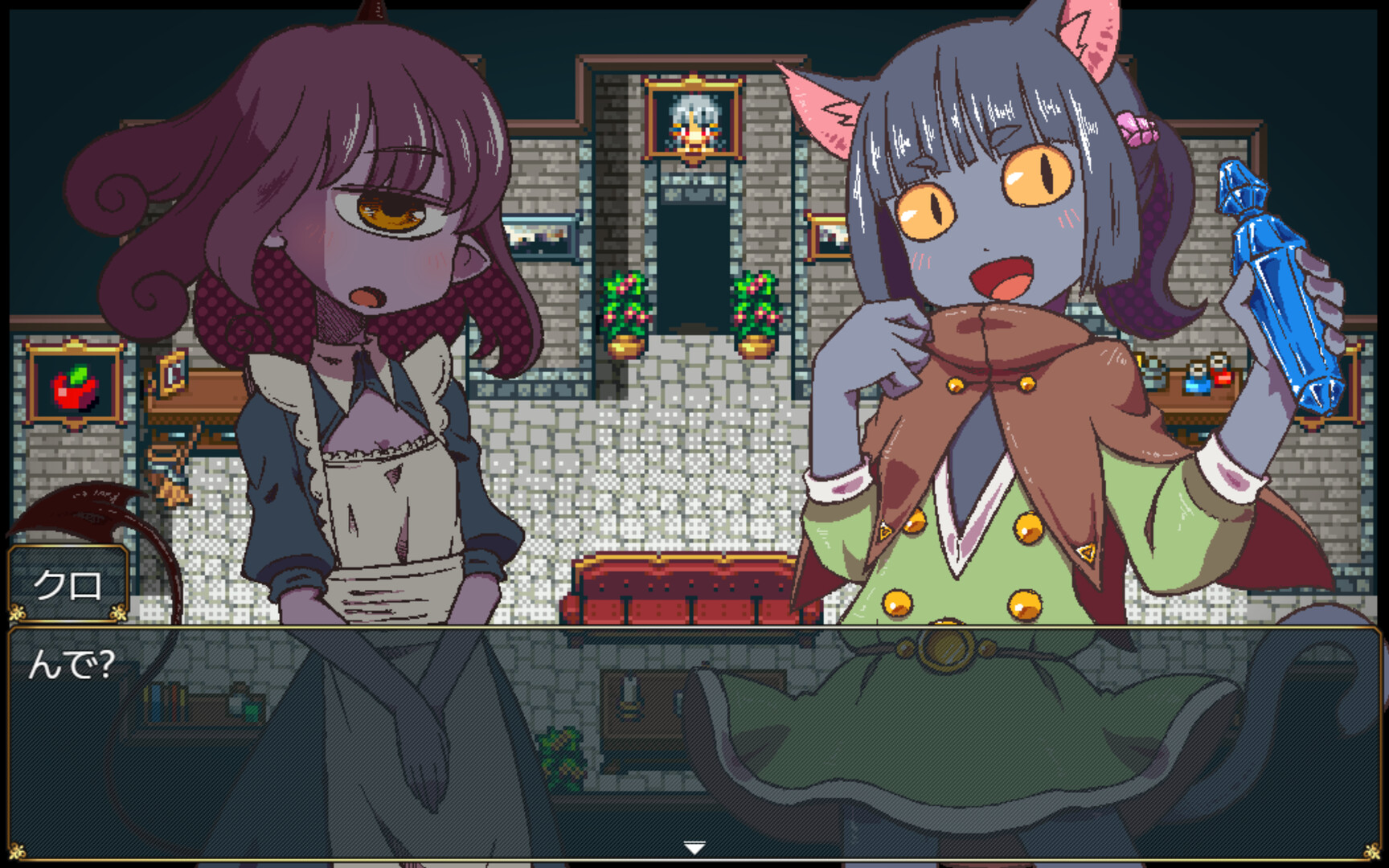 異獸播種RPG《苗床ぐらし》將推Steam版《Sacrifice Sanctuary: The Ritual Maiden’s Life With Monsters》,自願成為苗床的祭品生活插图4 縮圖 3