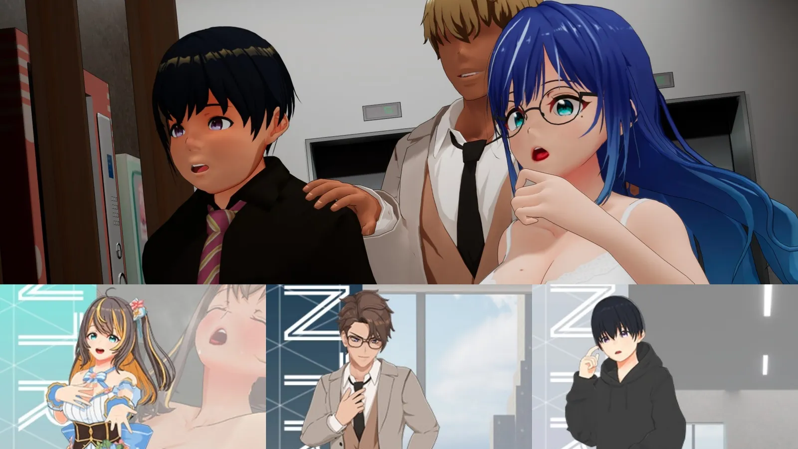 3D寢取黃油《NTR偶像: Déjà Vu》實用心得:遊戲性雖略微冗贅,但「奶油派」垂涎演出絕倫美妙插图1 NTR Idol intro