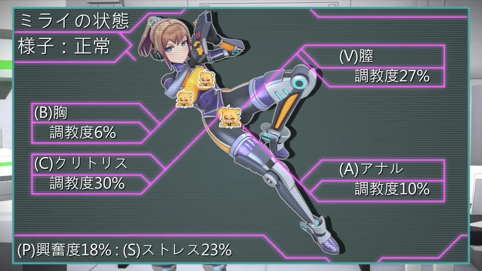 用機械進行色色調教！《特務少女未來 Remastered》Steam 商店公開插图2