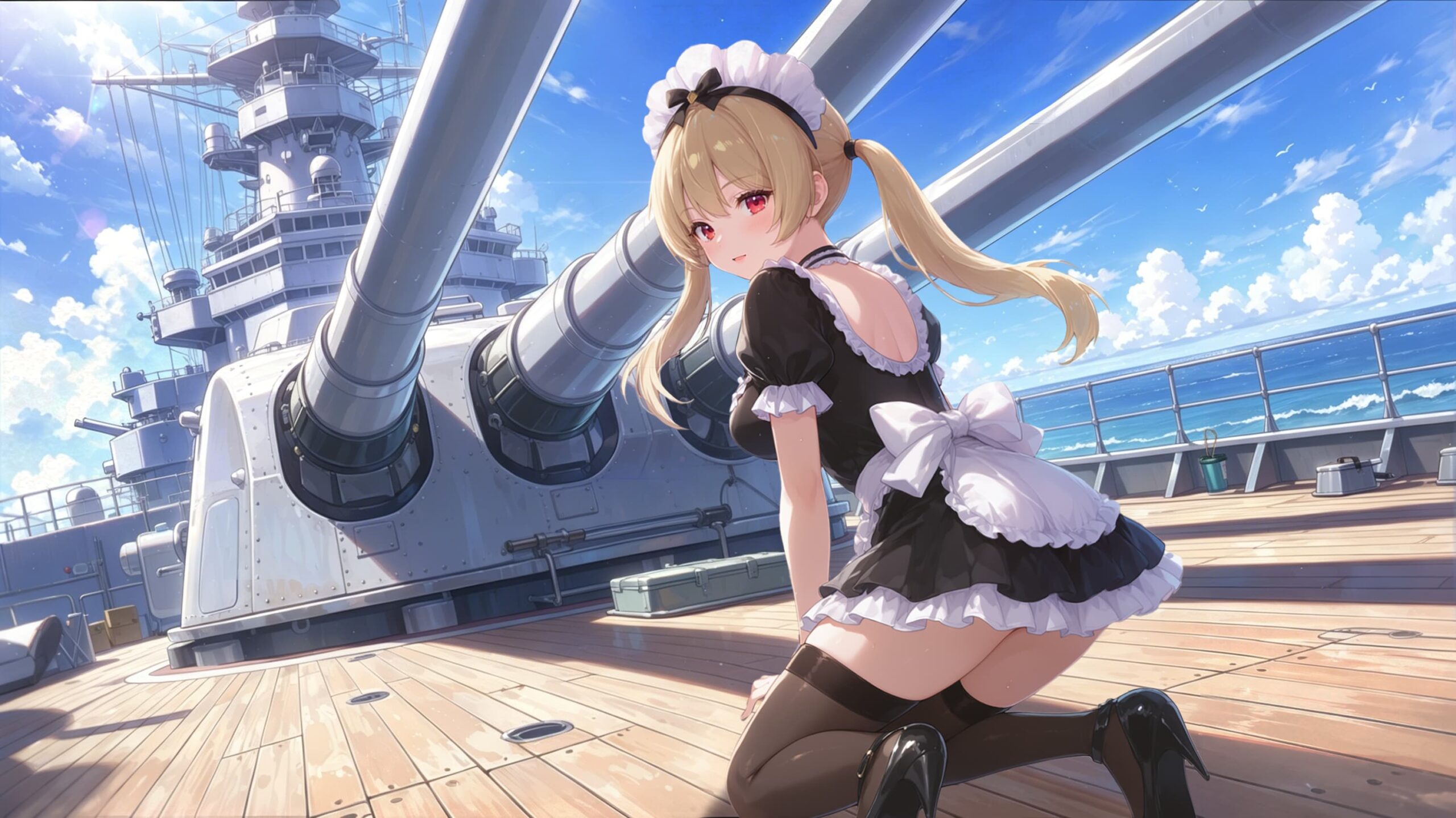 《淫墮地平線》公開世界觀設定！失落艦姬化身鬼姬，異界艦隊RPG預計8月底登陸H365插图1