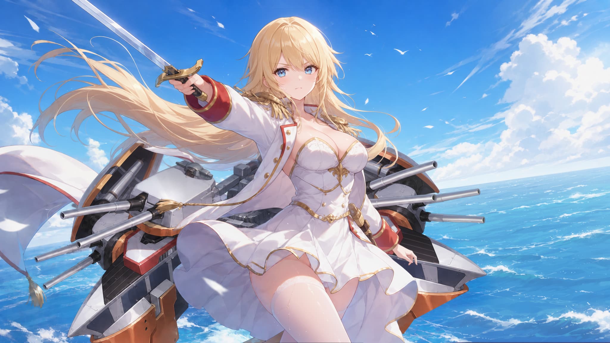《淫墮地平線》公開世界觀設定！失落艦姬化身鬼姬，異界艦隊RPG預計8月底登陸H365插图2