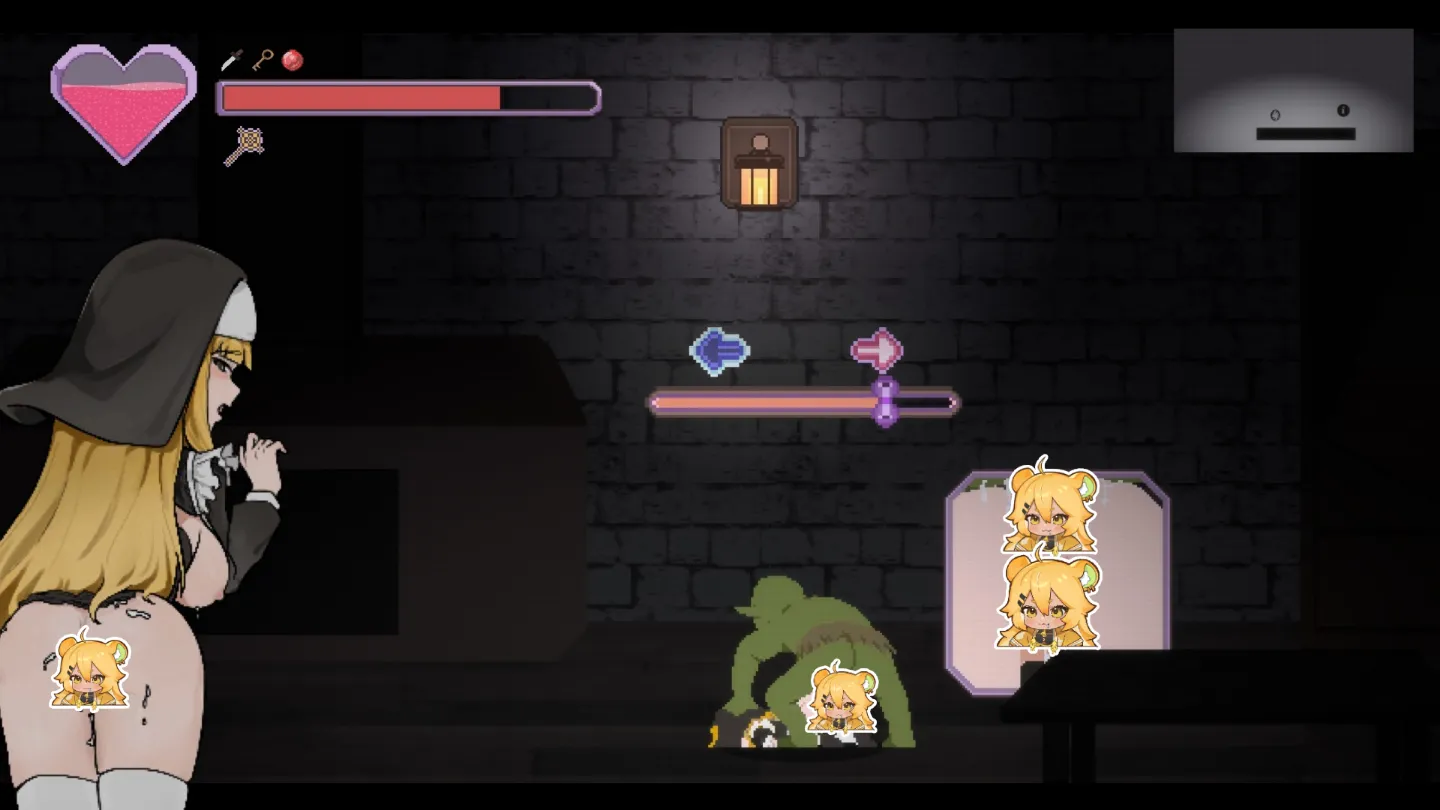 聖杖手槍暴力驅魔！像素風 2D 橫卷《新人修女蕾蒂希雅》9/16 Steam 上市插图5