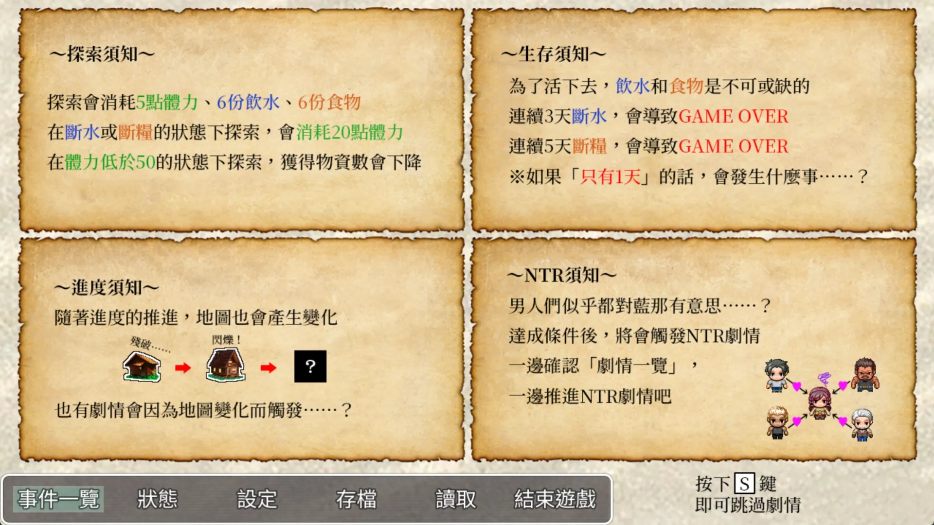誰會是 NTR 生存遊戲的倖存者?《無人島 NTR 求生記 SS》9/23 Steam 上市插图3 誰會是 NTR 生存遊戲的倖存者?《無人島 NTR 求生記 SS》9/23 Steam 上市插图3